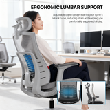 FANTECH OC1 Ergonomic Office Chair White