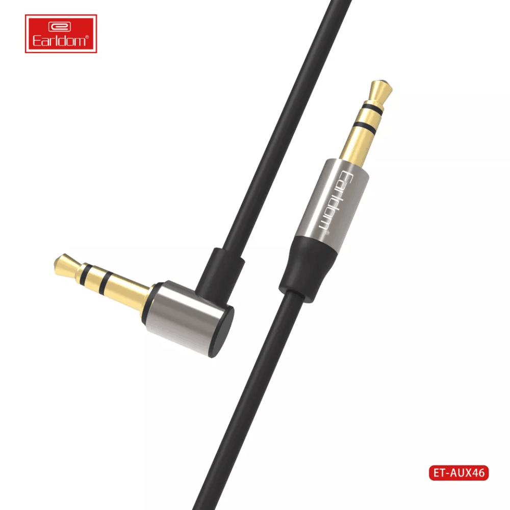 Earldom 1m 3.5 jack aux audio cable 3.5mm male to male cable for iphone - Fun Touch