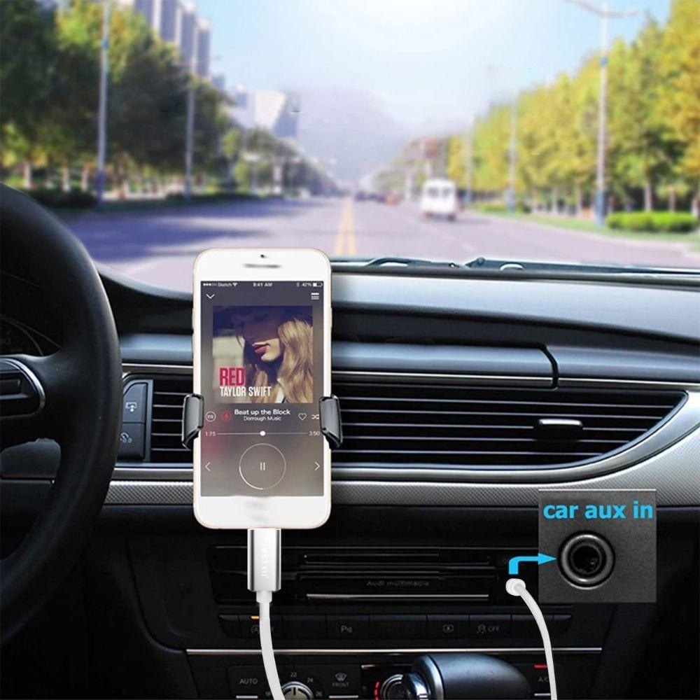 Earldom AUX 22 | 1 Lightning and 1 3.5 Speaker Out Cable Cables & Chargers