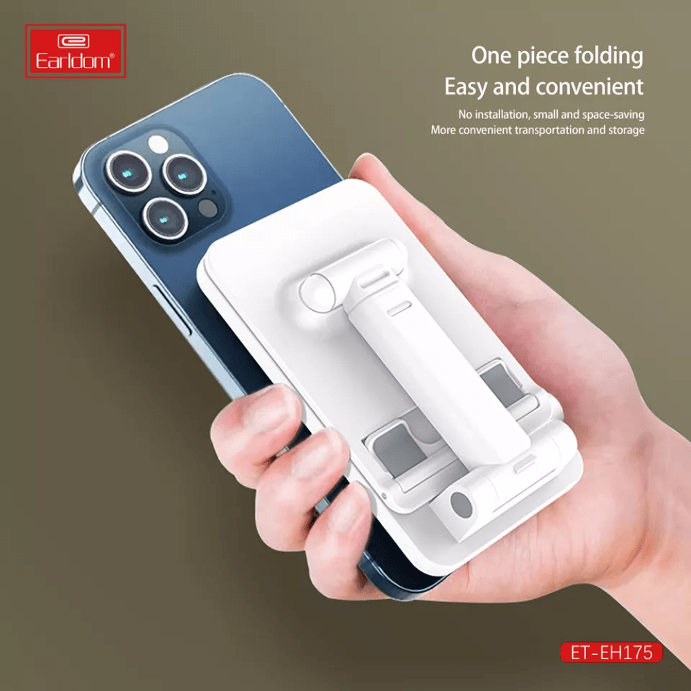 Earldom Desktop Tablet Holder Table Cell Foldable Extend ET EH175 Cables &