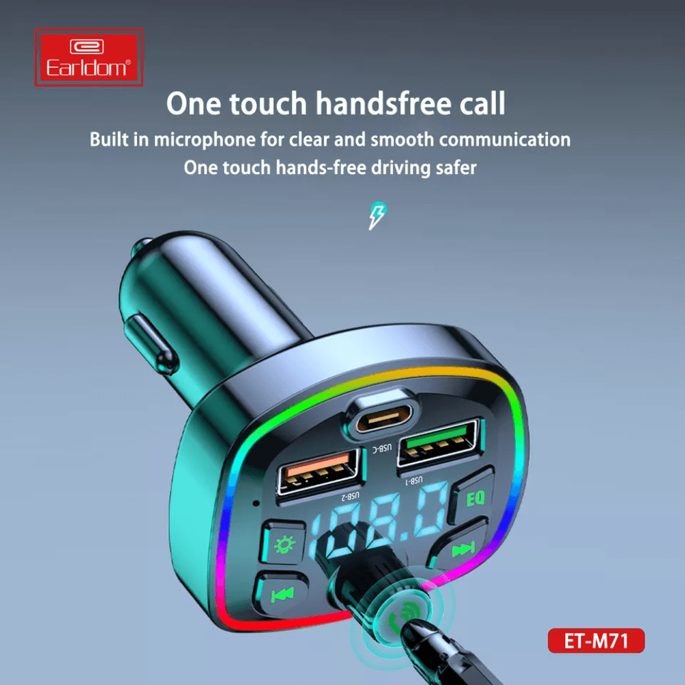 EARLDOM Dual USB 3.0 A Car Charger MP3 Audio Player Cables & Chargers 10 JOD