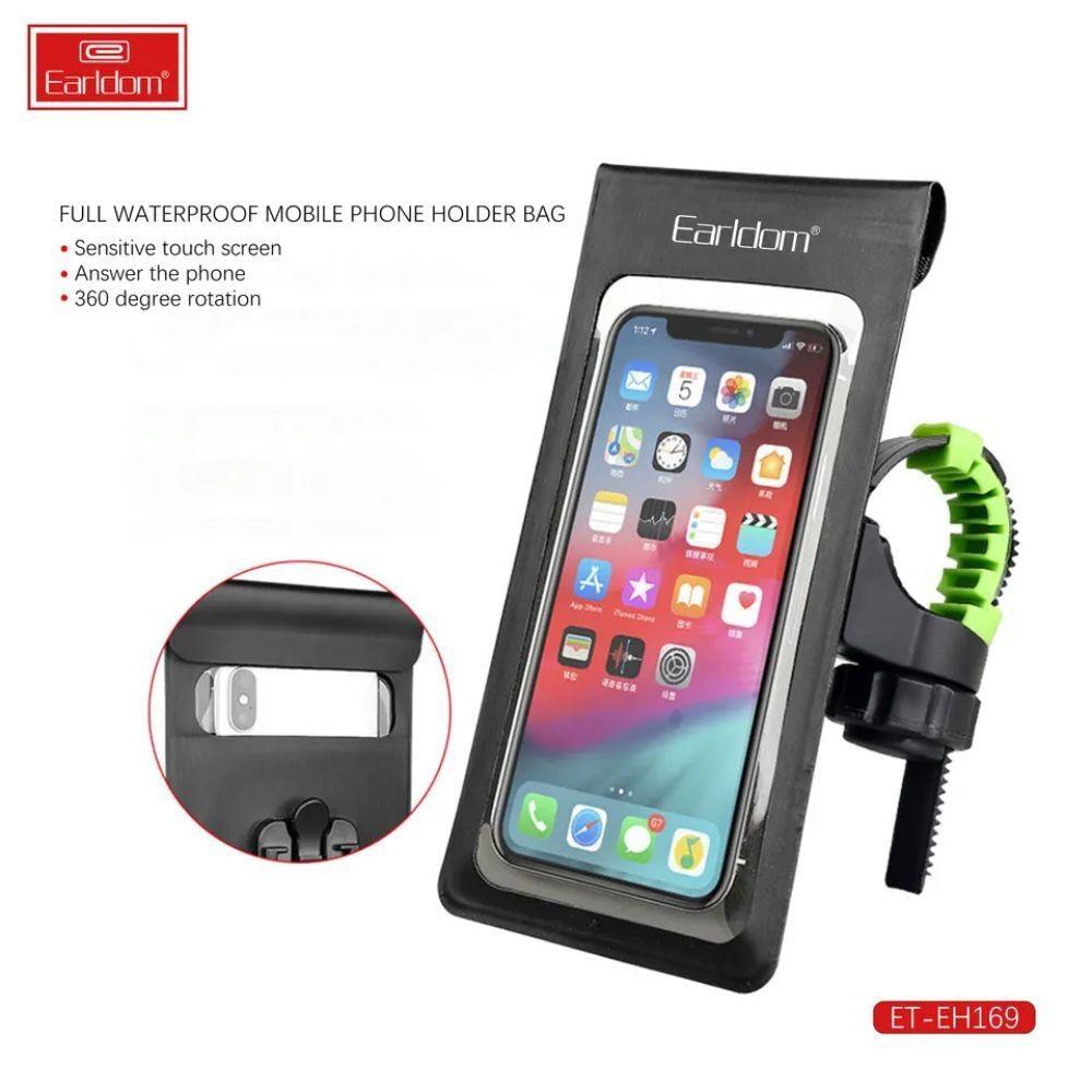 Earldom eh169 bike handlebar phone holder pouch bag waterproof - Fun Touch