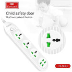 Earldom Earldom ES - SC03 Power Socket 4USB 2500W / 2.1A 200CM - EU Cables &