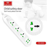 Earldom Earldom ES - SC03 Power Socket 4USB 2500W / 2.1A 200CM - EU Cables &