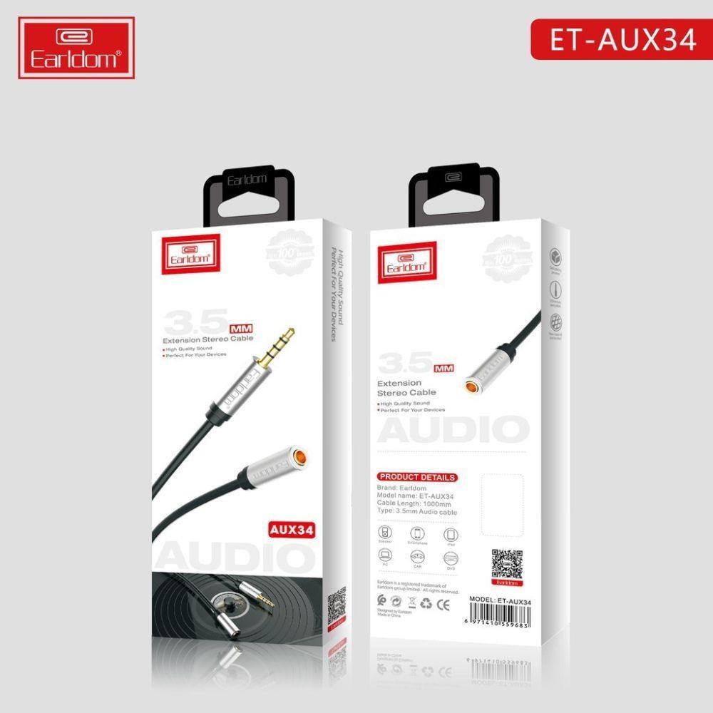 Earldom et-aux34 stereo aux cable - Fun Touch