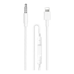 Earldom et-aux42 stereo aux cable - white - Fun Touch