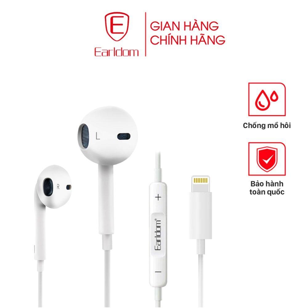 Earldom ET E21 iPhone Lightning Earphone Wired Audio