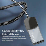 EARLDOM ET - M64 Fashionable Design Aluminum Alloy 3.5mm AUX BT5.0 Car Usb