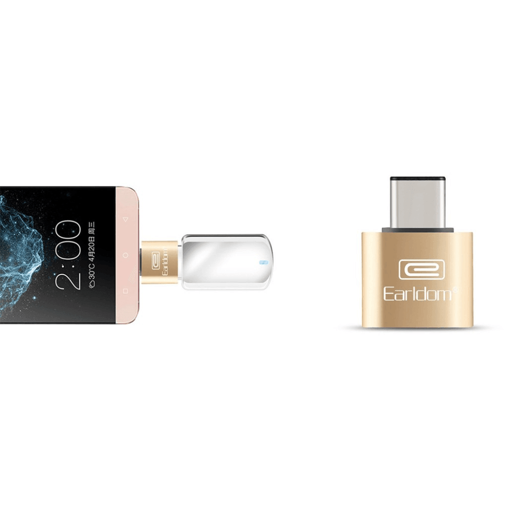 Earldom ET - OT06 Type - C Adapter - Gold Cables & Chargers 3 JOD