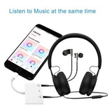 Earldom ET OT30 3in1 Dual Lightning + 3.5 Audio Cables & Chargers