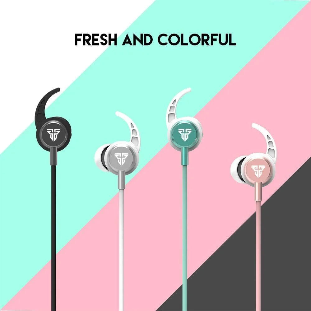 Fantech eg3 wired earbuds mint editon