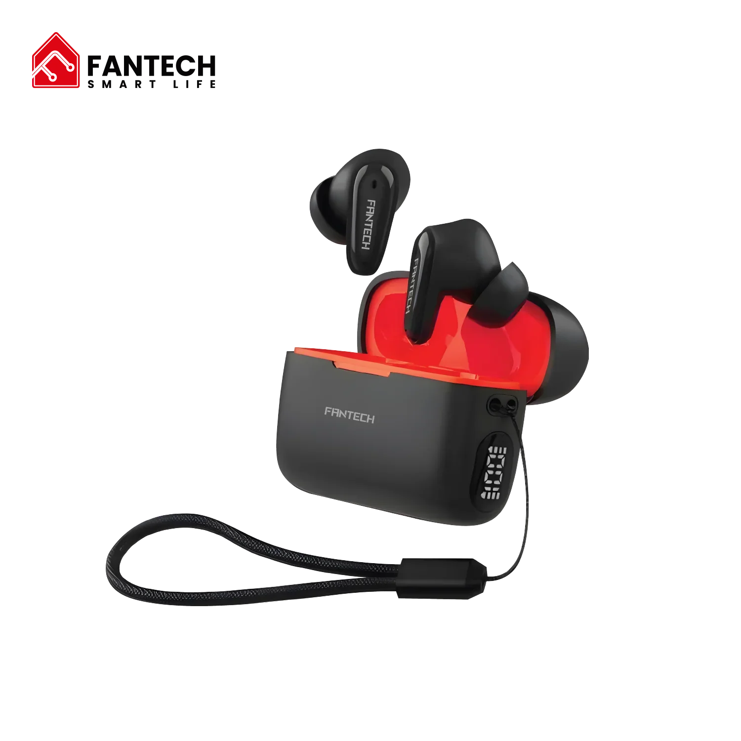 Fantech life wave 13 true wireless tws earphone bluetooth 5.3 earbuds