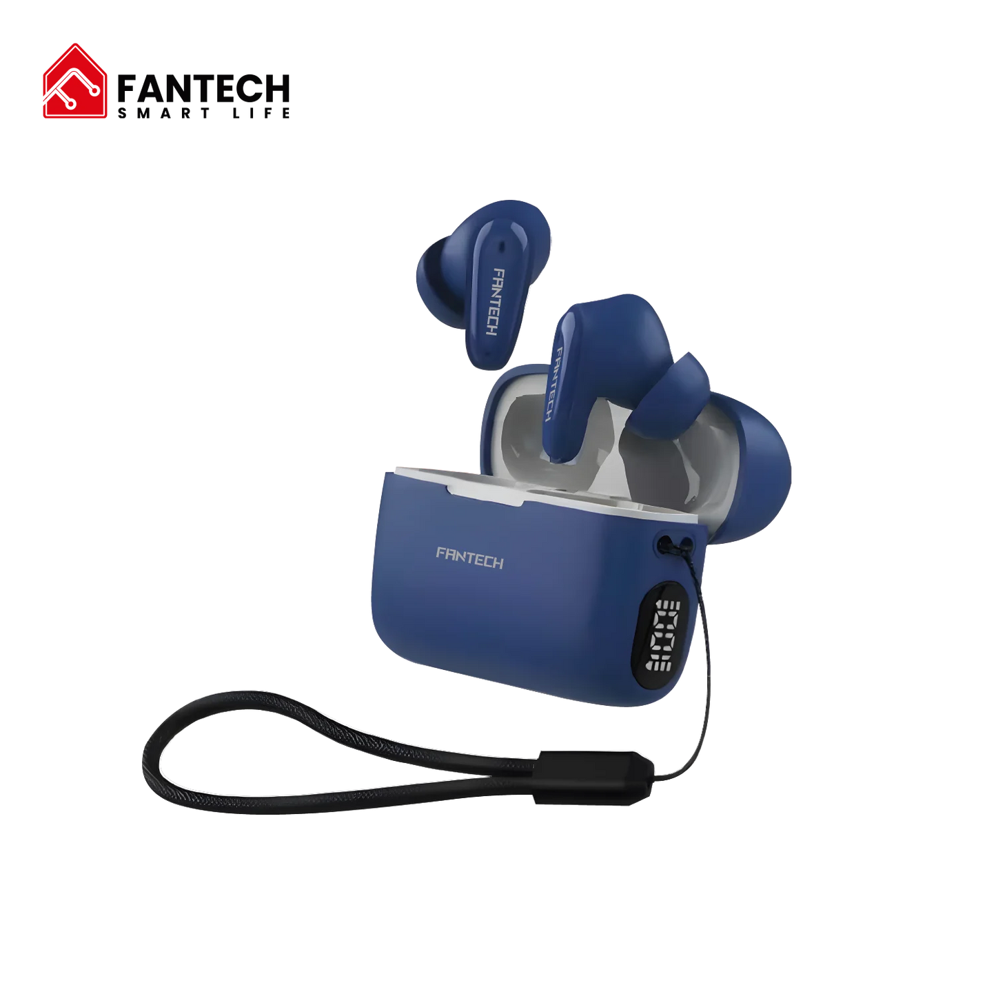Fantech life wave 13 true wireless tws earphone bluetooth 5.3 earbuds