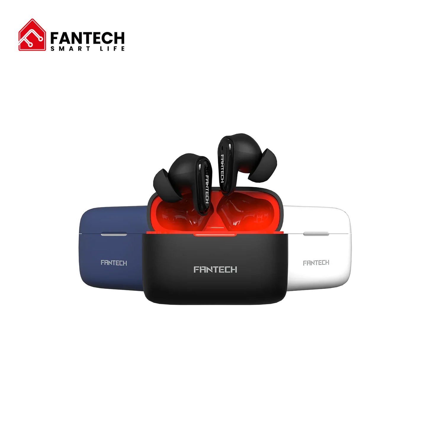 Fantech life wave 13 true wireless tws earphone bluetooth 5.3 earbuds