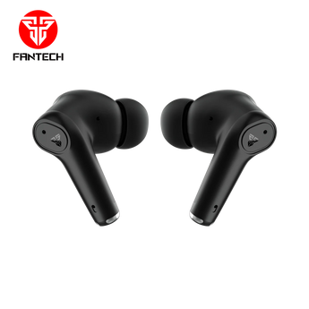 Fantech tws bluetooth wireless groove buds+ tx2 built-in microphone