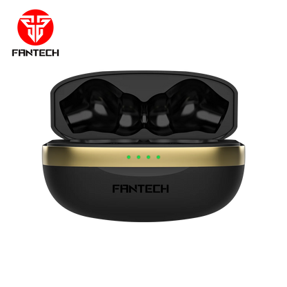 Fantech tws bluetooth wireless groove buds+ tx2 built-in microphone