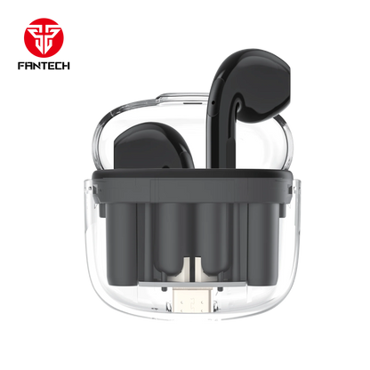 Fantech tws bluetooth wireless wave 10 tw10 built-in microphone