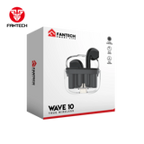 Fantech tws bluetooth wireless wave 10 tw10 built-in microphone