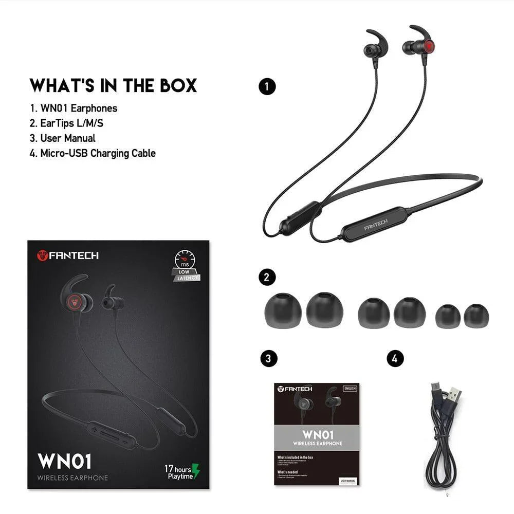 Fantech wn01 wireless earphones