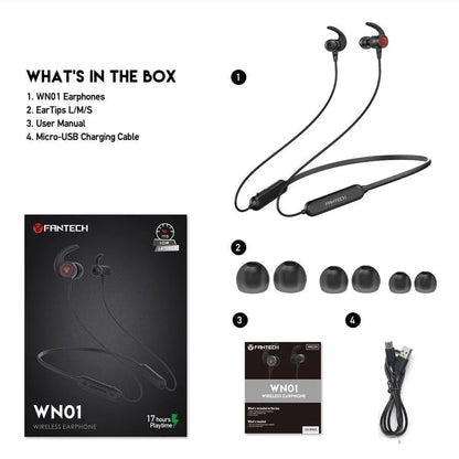 Fantech wn01 wireless earphones