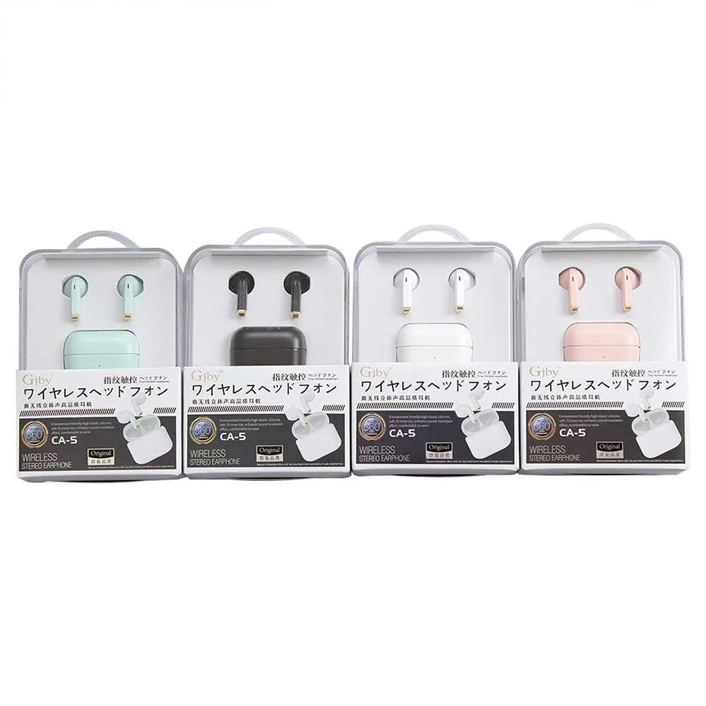 Gjby ca-5 high quality tws wireless earphones/earbuds