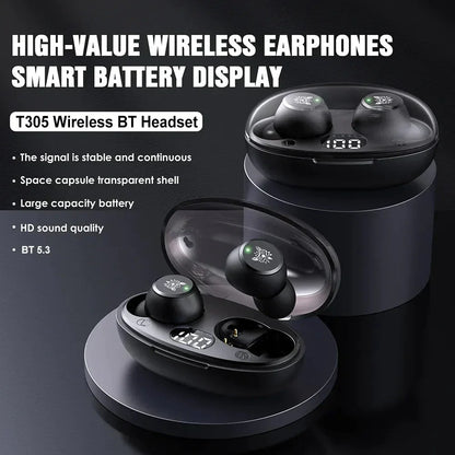 Onikuma t305 tws bluetooth earbuds for superior sound quality and performance - audio | earphone