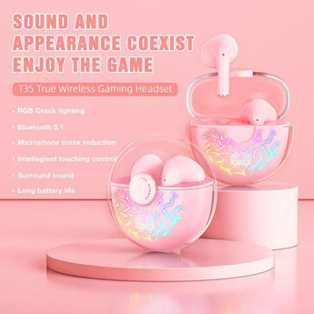 Onikuma t35 bluetooth 5.1 gaming earbuds 60ms