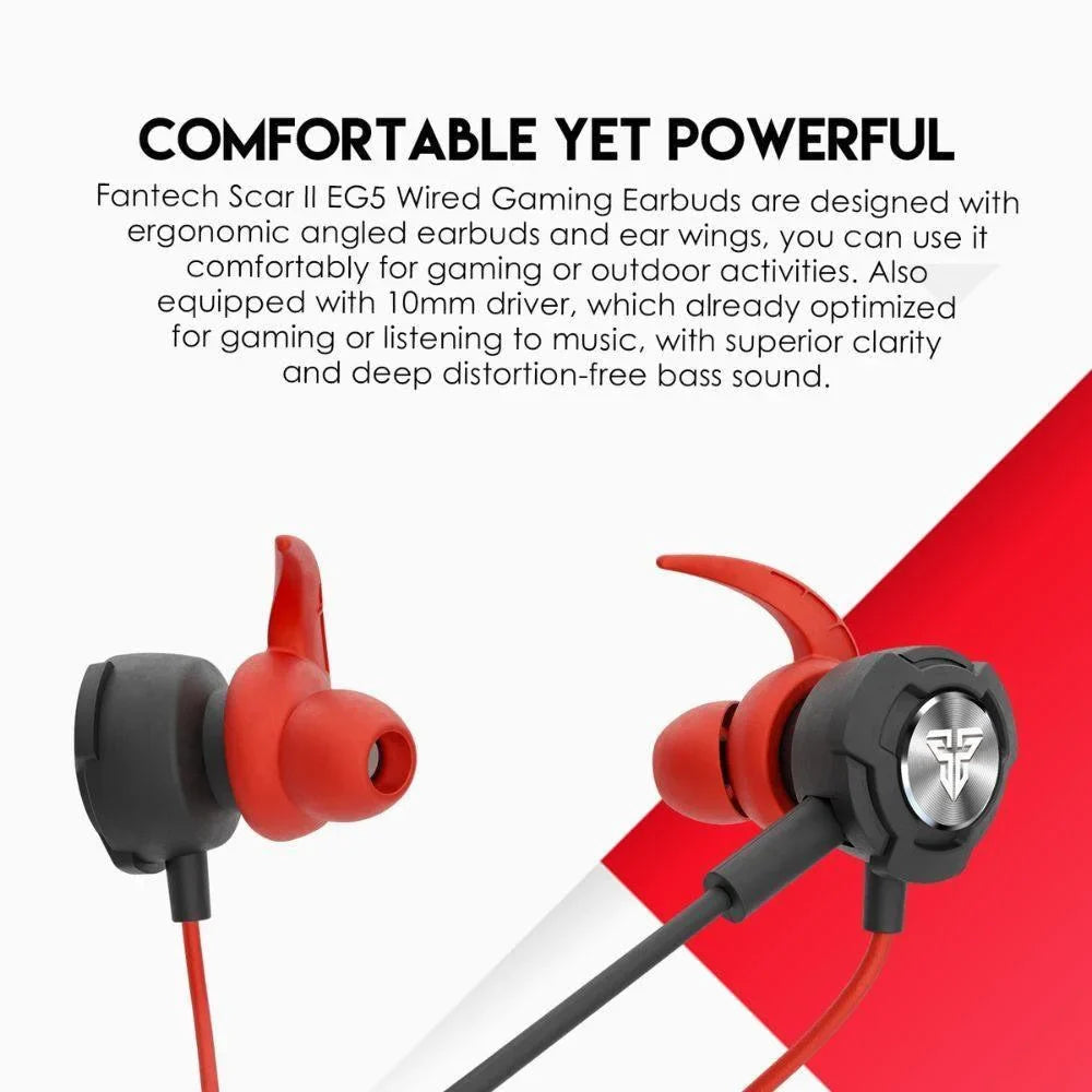 Scar ii eg5 wired gaming earbuds