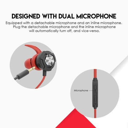 Scar ii eg5 wired gaming earbuds