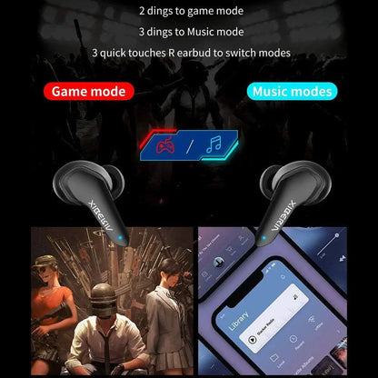 Xiberia w3 wireless bluetooth gaming earbuds