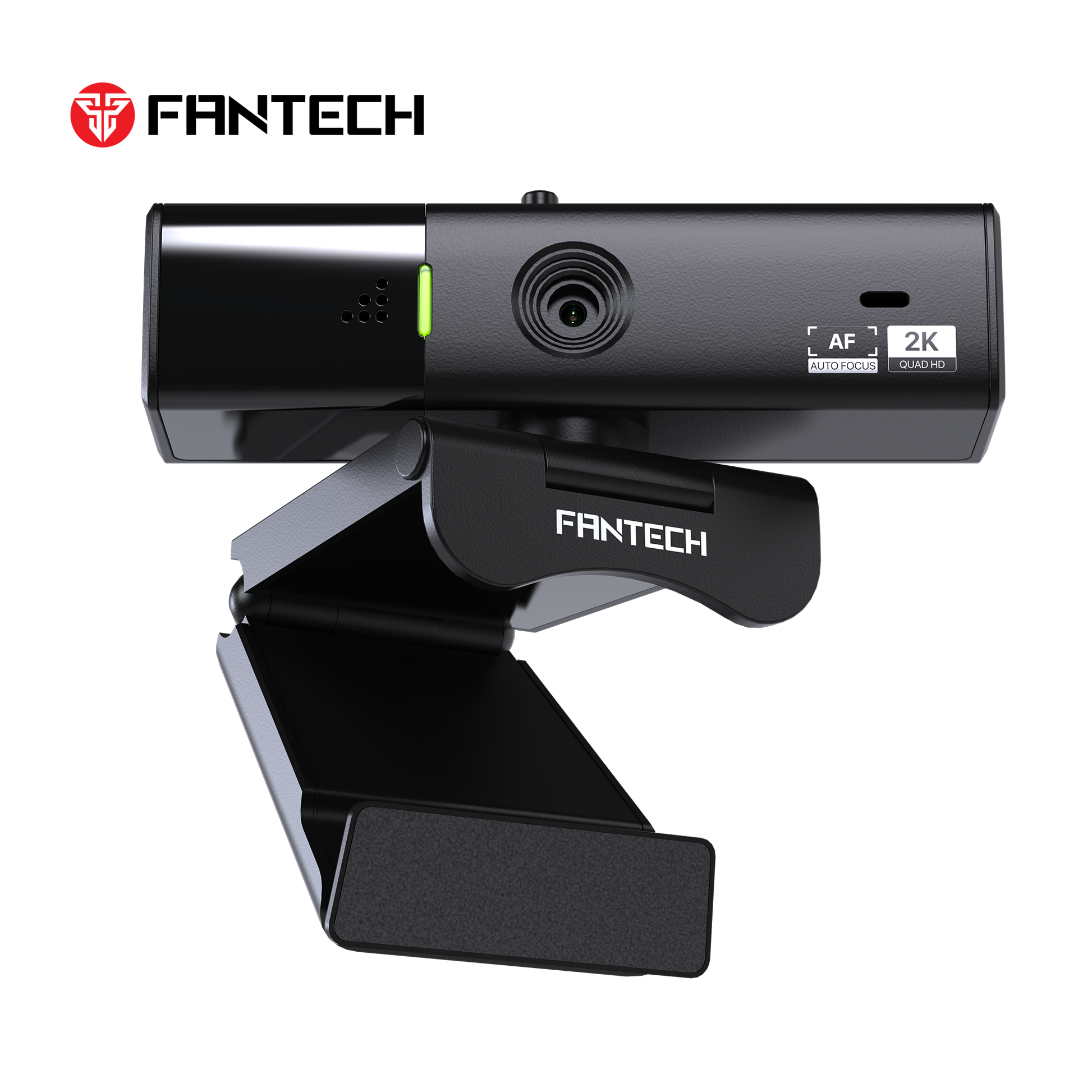 Fantech Luminous C50 Quad High-Definition Webcam 2K Quad-HD Support 60 FPS & 3D Noise Cancelling Mic - - Fun Touch Shop