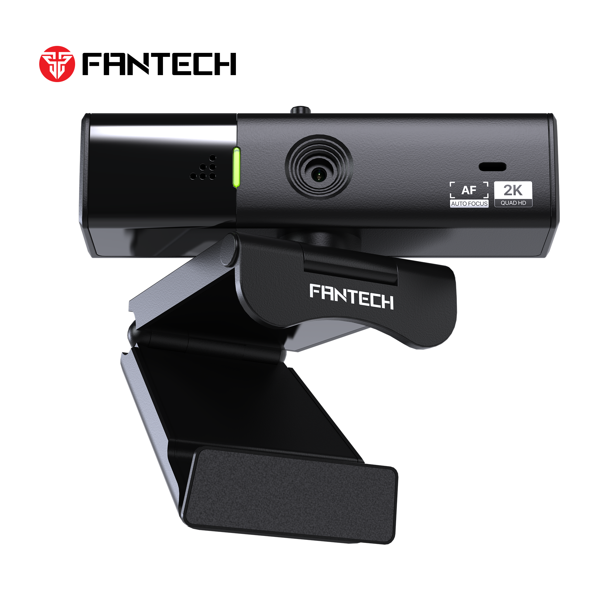 Fantech Luminous C50 Quad High-Definition Webcam 2K Quad-HD Support 60 FPS & 3D Noise Cancelling Mic - - Fun Touch Shop