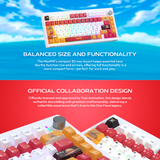 Fantech MK921 MAXFIT8 QMK Mechanical Keyboard  LUFFY