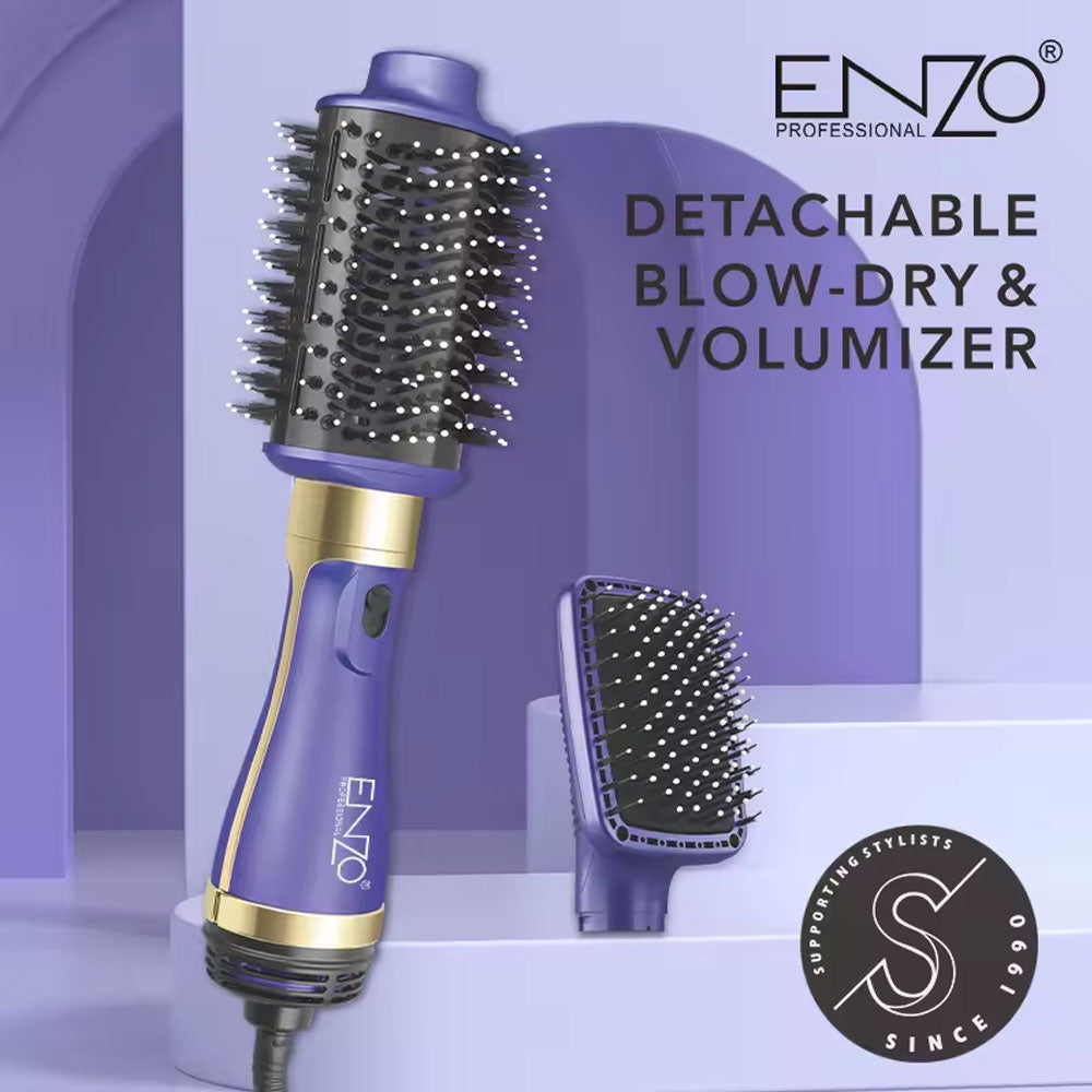 Enzo 2 in 1 hot air hair styler professional volumizing en-4128 - Fun Touch