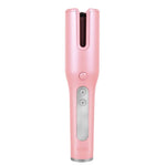 Enzo adjustable temperature charging hair curler automatic rotating crimping