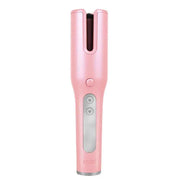 Enzo adjustable temperature charging hair curler automatic rotating crimping curling iron - Fun Touch Jordan