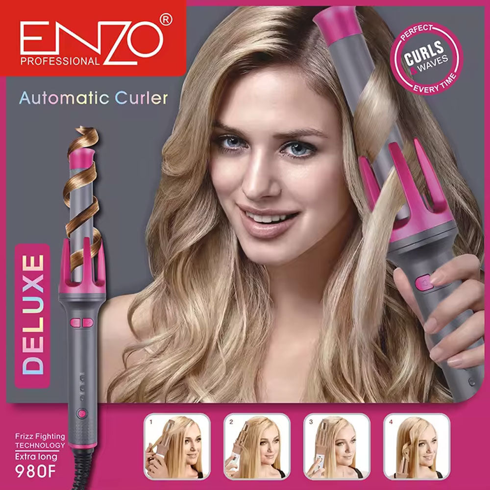 Enzo en-1911 fully automatic electric curling iron - Fun Touch