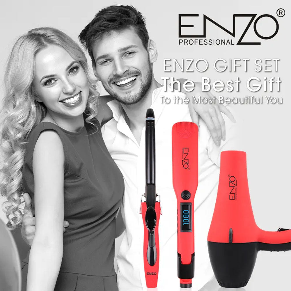 Enzo en-6310 versatile 5-in-1 professional hair styling kit