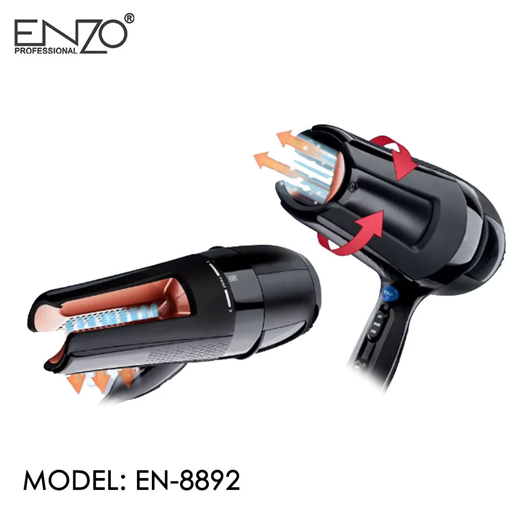 Enzo en-8892versatile 2-in-1 hair styling tool