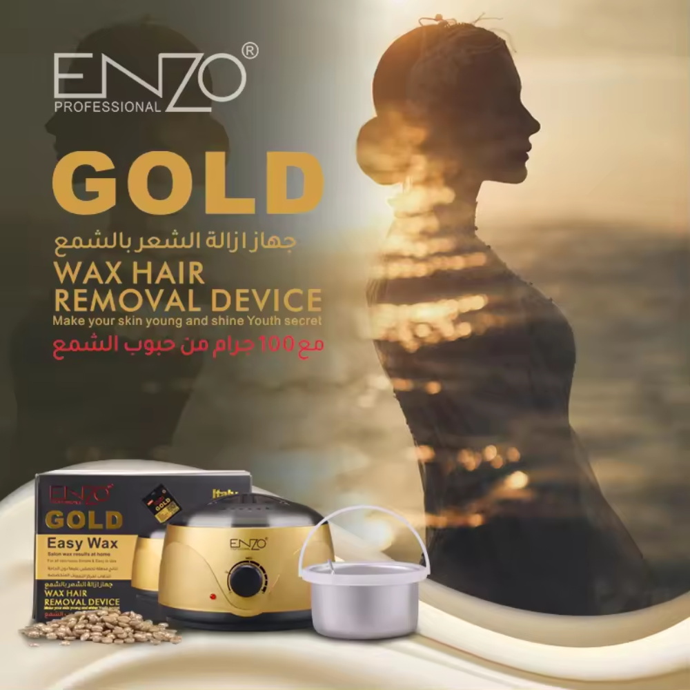 ENZO GOLD BLACK WAX Hair Removal Device