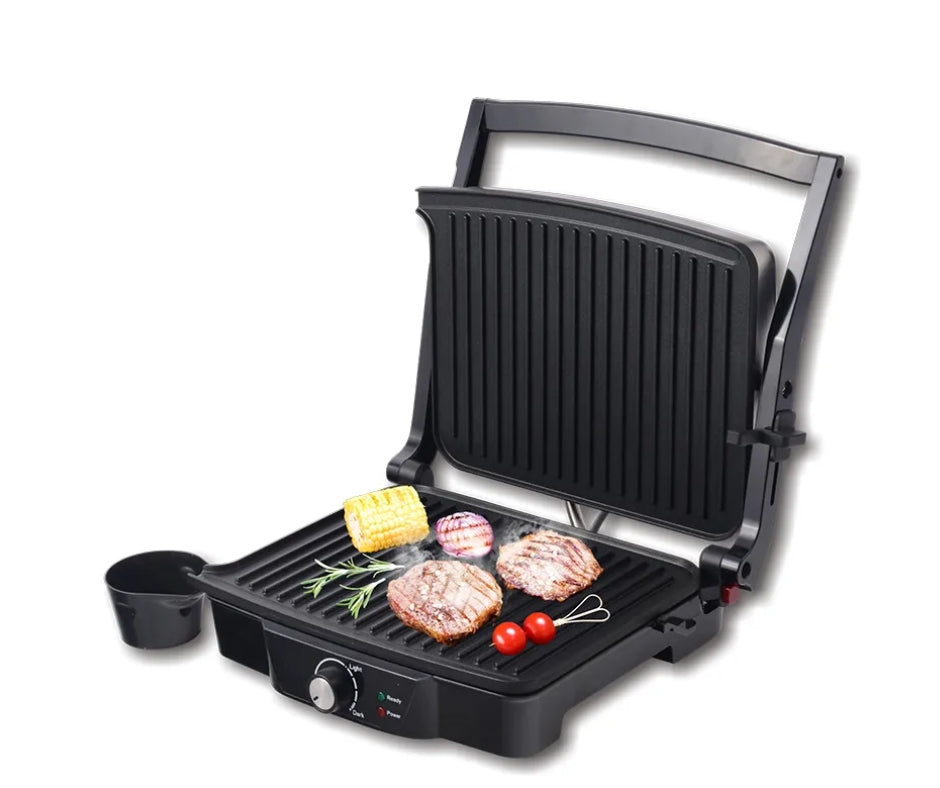 Enzo italy 180 degree opening 2000w contact steak & waffle grill JOD 38