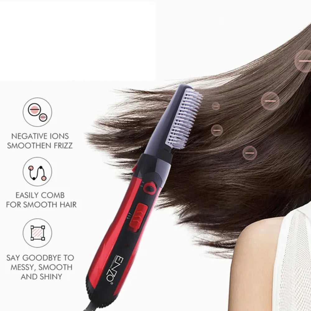 Enzo italy en-503a hot air comb beauty salon professional 3 in 1 straightener