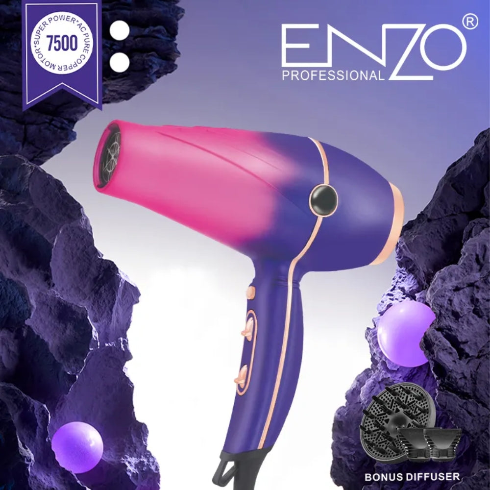 Enzo italy en-8001 professional salon 7500w hair dryer