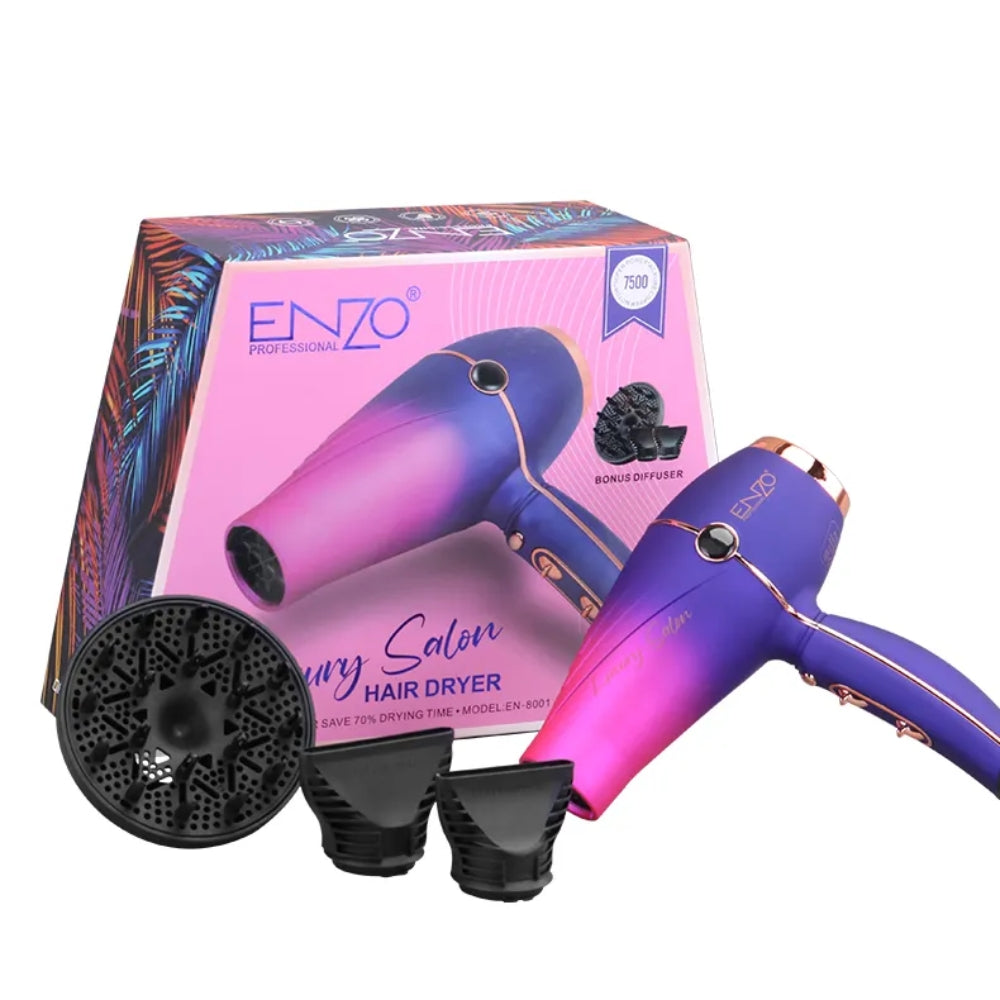 Enzo italy en-8001 professional salon 7500w hair dryer