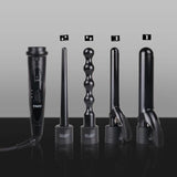 Enzo kit 4 in 1 curling wand interchangeable hair curler en-9110