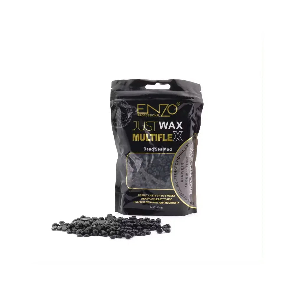 Enzo professional hair removal hard wax beans 100g JOD 4