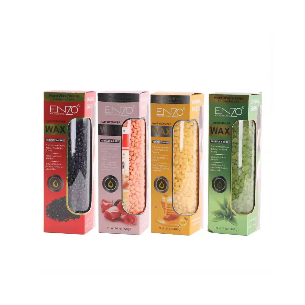 Enzo professional hair removal hard wax beans 400g
