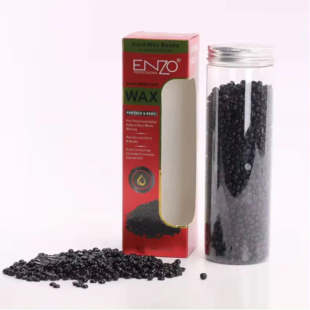Enzo professional hair removal hard wax beans 400g JOD 8