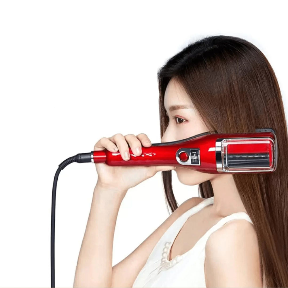 Enzo straightner and hair care device for damaged and split hair en-999