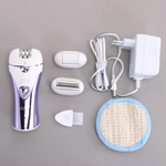 Enzo women hair removal set 3 in 1 smooth & silky epilator - Fun Touch